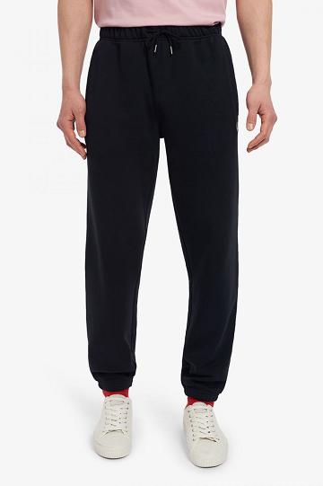 Fred Perry Loopback Sweat Naisten Housut Mustat | FI 1104RVDW